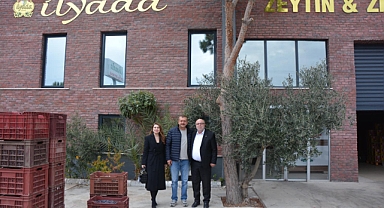 Başkan Abdullah Deniz zeytinyağı sektöründeki ÇTB üyelerini ziyaret etti