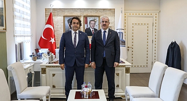 Başkan Doğan, Çanakkale Valisi Doç. Dr. Ömer Toraman'ı ziyaret etti