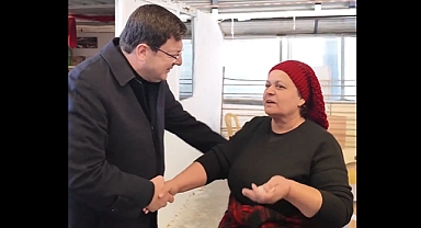 Başkan Erkek Cuma Pazarı'nda