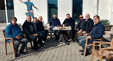 Başkan Erkek’ten Hastanebayırı Spor Kulübüne ziyaret