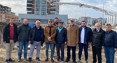 Başkan Ertuğrul, temel atma töreninde