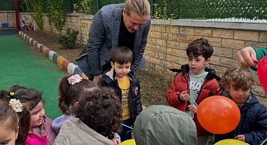 Başkan Öztürk çocuklarla buluştu