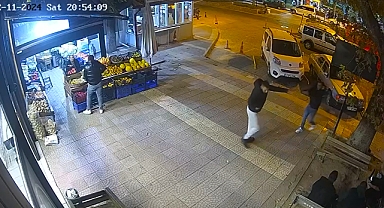 Bayramiç'te korkunç cinayet güvenlik kamerasına yansıdı