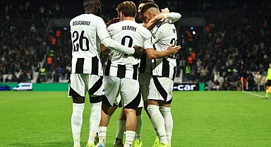Beşiktaş’tan, UEFA Avrupa Ligi'nde 2-1’lik galibiyet