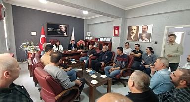 Biga’da dolu fırtına hasarı incelendi