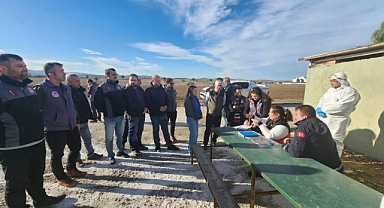 Biga’da "Kuş Gribi Tatbikatı"