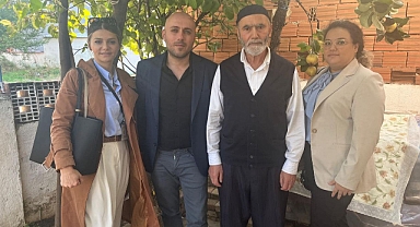 Biga İlçe Sağlık Müdürlüğü'nden gazilere ziyaret