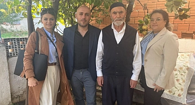 Biga İlçe Sağlık Müdürlüğü'nden gazilere ziyaret