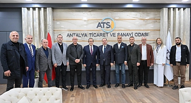 Biga TSO Başkanı Şadan Doğan, Antalya TSO ile iş birliği görüşmeleri yaptı