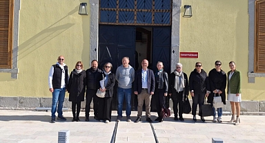 Bozcaada Belediye Başkanı Yahya Göztepe’den Ayvalık ve Urla ziyaretleri