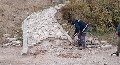 Bozcaada Belediyesi tamir çalışmalarını tamamladı