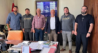 ÇABİP'ten Başkan Göztepe'ye ziyaret