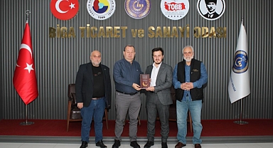 Çan Geleneksel Okçuluk ve Spor Kulübü’nden Biga TSO’ya ziyaret