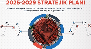 Çanakkale Belediyesi’nin 2025-2029 Stratejik Planı hazırlandı