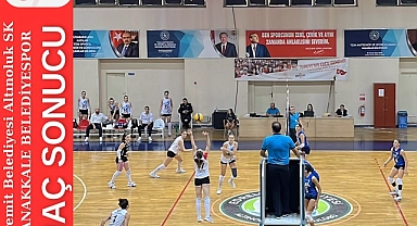 Çanakkale Belediyespor mağlup oldu