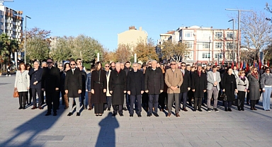 Çanakkale’de 24 Kasım Öğretmenler Günü törenle kutlandı
