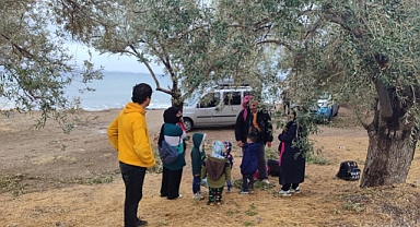 Çanakkale’de yine göçmen operasyonu