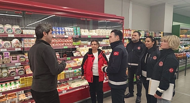 Çanakkale'de zincir market denetimleri başladı