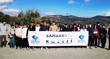Çanakkale Koleji öğrencilerinden İzmir-Efes gezisi