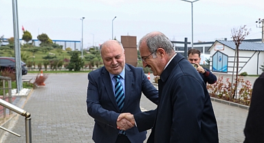 Çanakkale Valisi Doç. Dr. Ömer Toraman, Organize Sanayi Bölgesi'ni gezdi