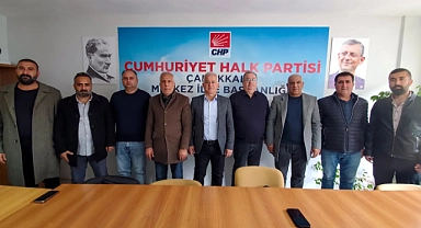 CHP Çanakkale İl Başkanlığı’nda Vanlılar Kültür Dayanışma Derneği ağırlandı