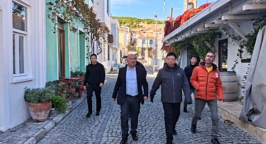 Çin Halk Cumhuriyeti Başkonsolosu Wei Xiaodong’dan Bozcaada’ya ziyaret