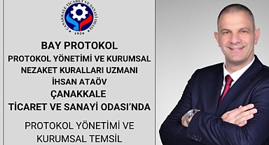ÇTSO'da “Protokol Yönetimi ve Kurumsal Temsil” eğitimi düzenlenecek