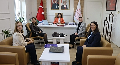Eğitim-Bir-Sen 1 No'lu Kadınlar Şube Komisyonu’ndan Müdür Hayta’ya ziyaret