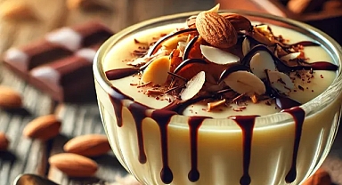 Ev yapımı bademli puding tarifi