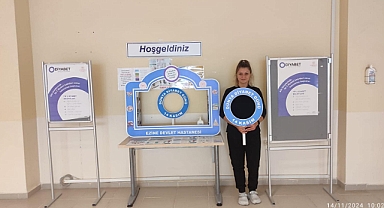 Ezine Devlet Hastanesi'nde diyabet farkındalık etkinliği