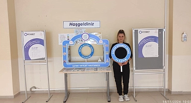 Ezine Devlet Hastanesi'nde diyabet farkındalık etkinliği