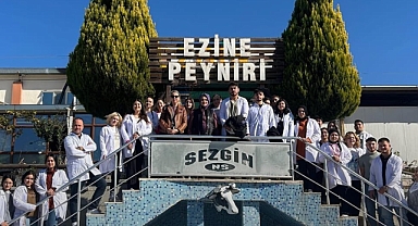 Ezine Gıda İhtisas OSB MYO öğrencilerinden NS Sezgin Süt Fabrikasına teknik gezi