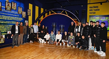 Genç basketbolcular, Fenerbahçe Beko’nun maçını izledi