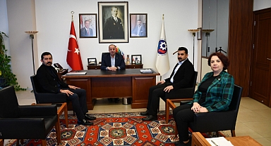 Hakan İmamoğlu'ndan Selçuk Semizoğlu'na ziyaret