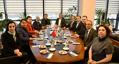 İl Genel Meclis heyetinden Semizoğlu’na ziyaret