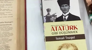 İl Halk Kütüphanesi’nde 10 Kasım köşesi