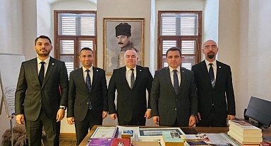 İsmail Kaşdemir misafirlerini ağırladı