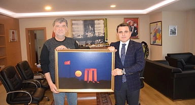 Kaşdemir'den Halil Ertuğrul'a ziyaret
