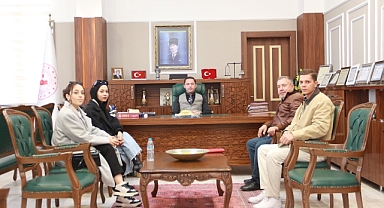 Kaymakam Kayabaşı, Biga Kent Konseyi ve Genç Girişimciler Start-Up heyetini ağırladı