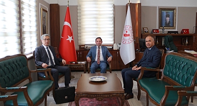 Kaymakam Kayabaşı misafirlerini ağırladı