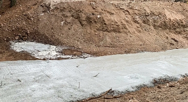 Kazdağları'na beton döktüler