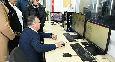 Kepez Belediyesi protokolünden Çanakkale Entegre Katı Atık Tesisine ziyaret