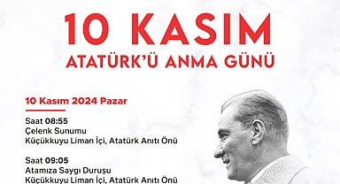 Küçükkuyu'da 10 Kasım programı