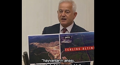 Milletvekili Güneşhan, TBMM Genel Kurulunda Kazdağları'nı gündeme taşıdı