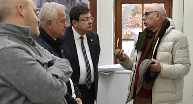 Milletvekili Güneşhan ve Başkan Erkek, ‘Atatürk Çanakkale’de Fotoğraf Sergisi'nde