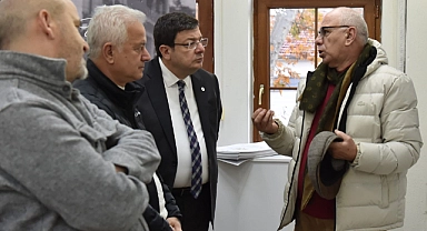 Milletvekili Güneşhan ve Başkan Erkek, ‘Atatürk Çanakkale’de Fotoğraf Sergisi'nde