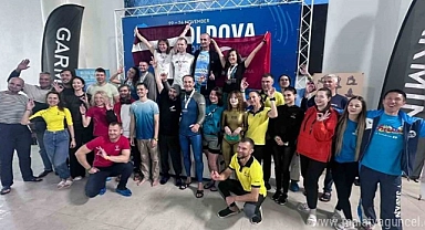 Milli Sporcu Birgül Erken, Moldova’da altın madalya kazandı