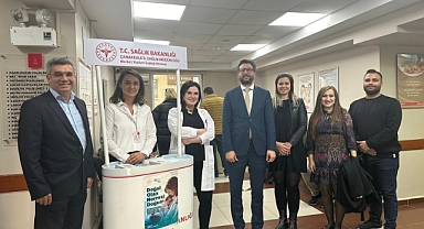 Müdür Baştürk stantları ziyaret etti