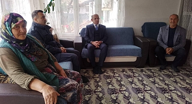 Muhtar Gülen’e taziye ziyareti