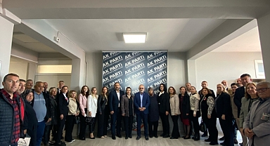 Şehit Aileleri ve Gazilerden AK Parti Çanakkale İl Başkanlığına ziyaret